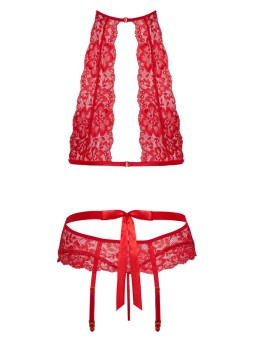 Morbido reggiseno, reggicalze e perizoma di Kissable